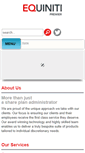 Mobile Screenshot of equinitipremierservices.com